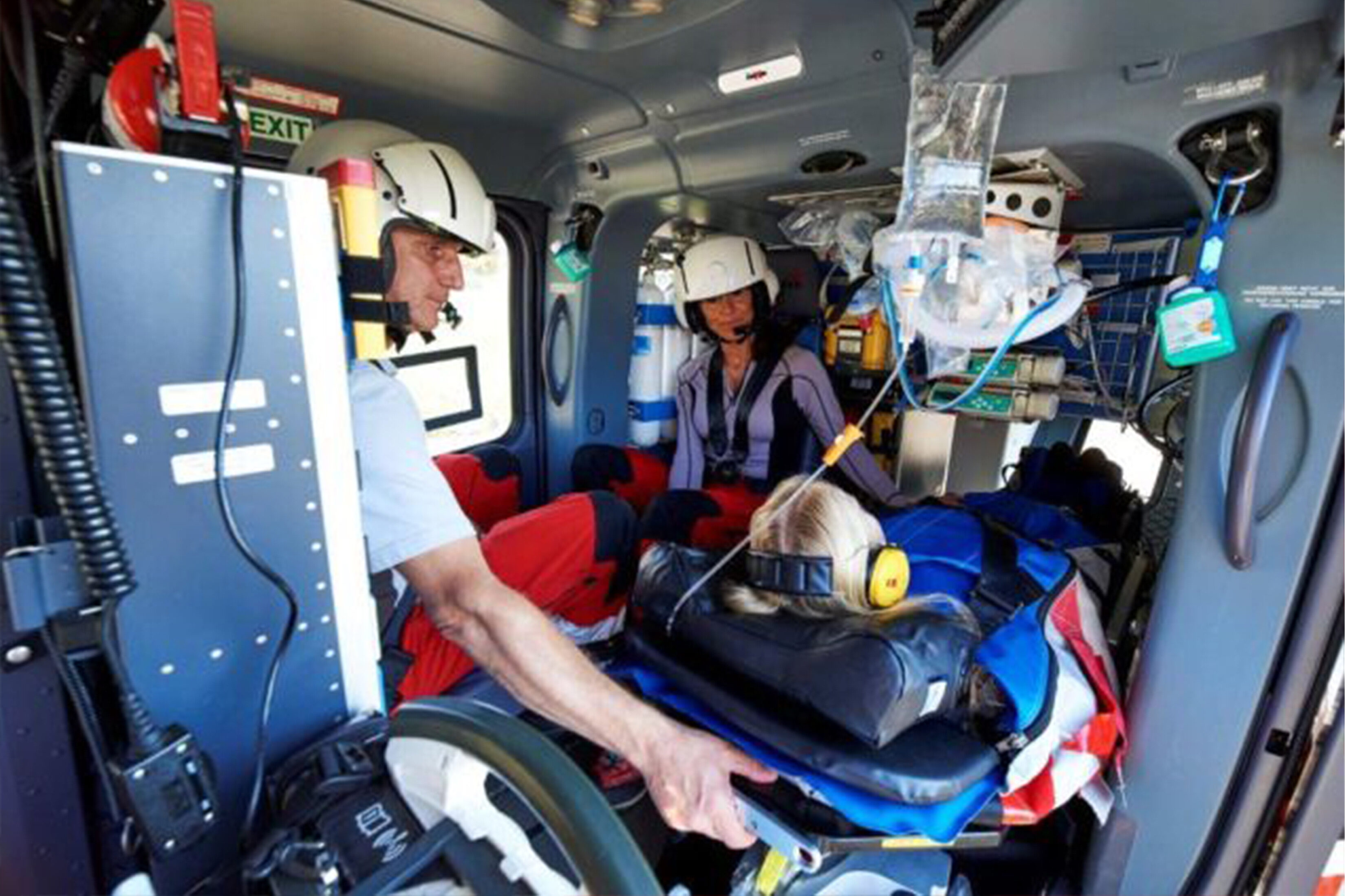 New HEMS equipment for H135 and H145 of DRF Luftrettung - Bucher ...